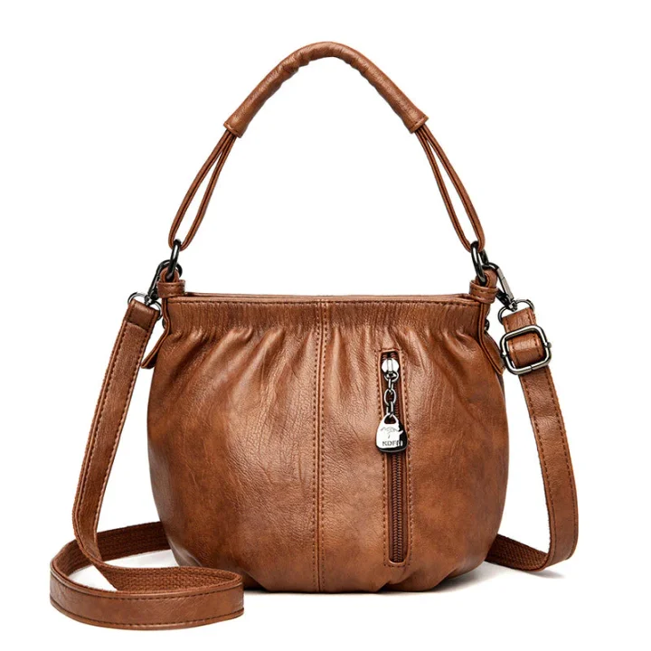 Velina™ Soft Pleated Crossbody Bag