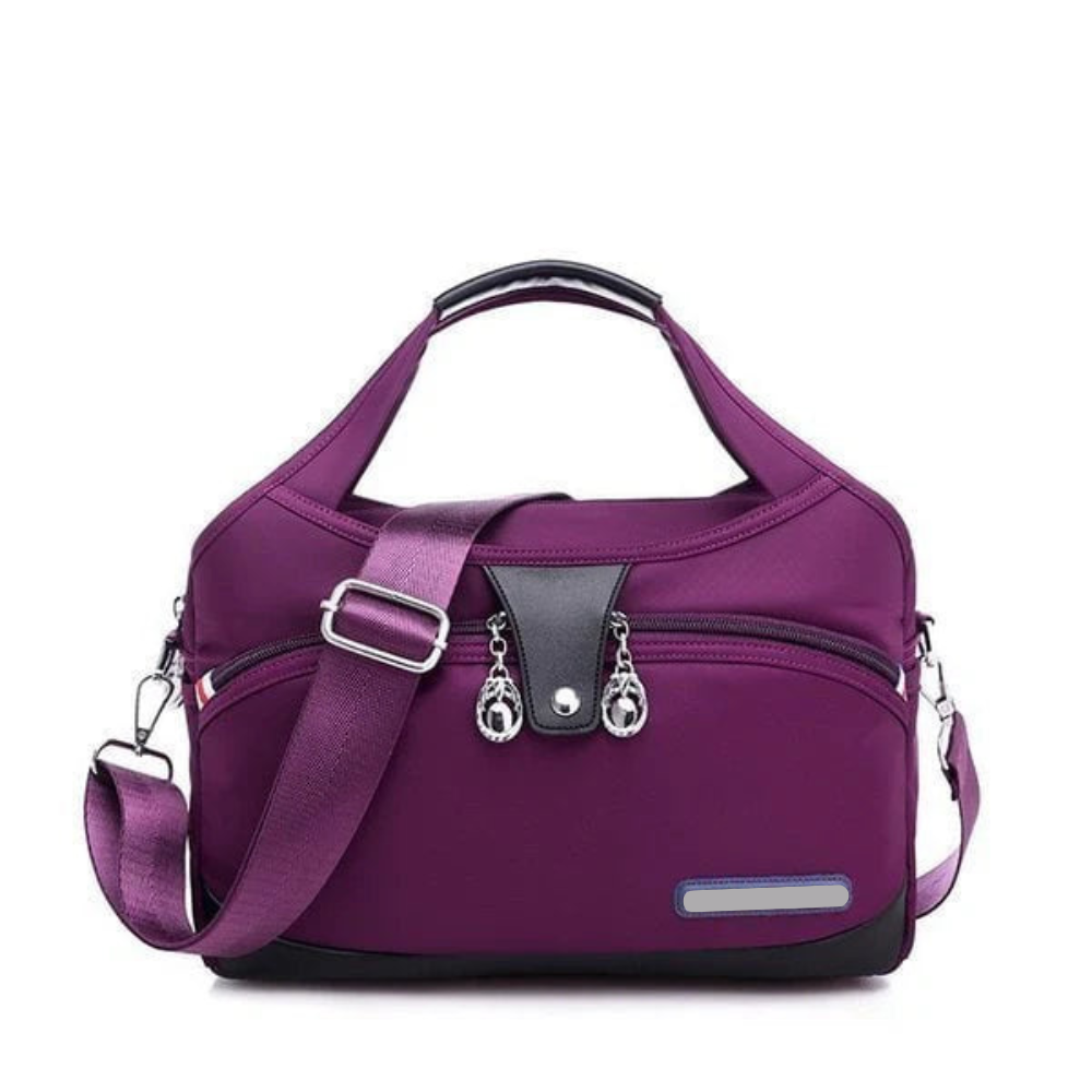 Carryella™ – Multi-Pocket Shoulder Bag with Anti-Theft Design