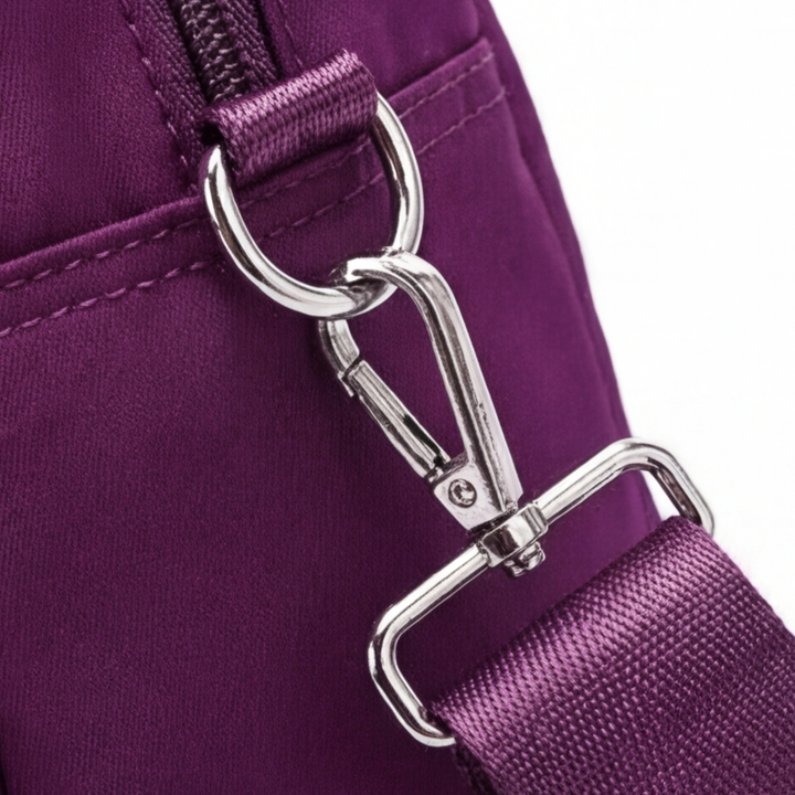 Carryella™ – Multi-Pocket Shoulder Bag with Anti-Theft Design