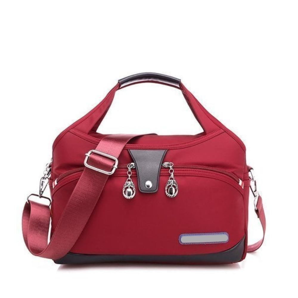Carryella™ – Multi-Pocket Shoulder Bag with Anti-Theft Design