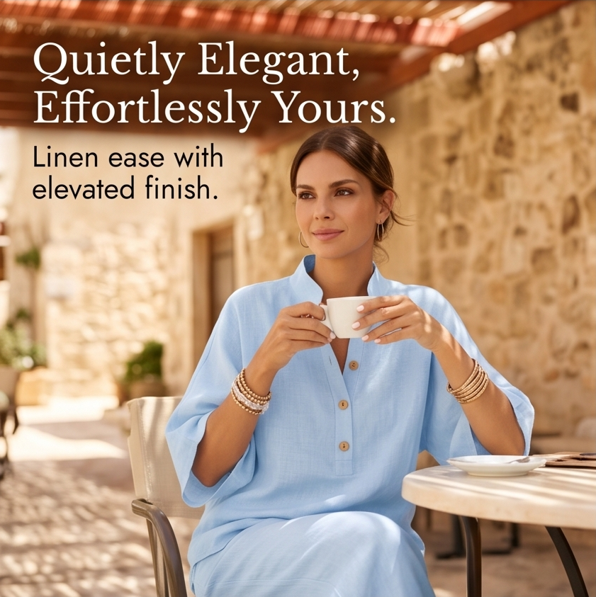 Marelle™ Breezy Linen Two-Piece Set for Warm Days