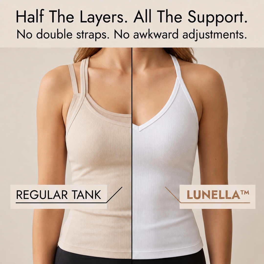 Lunella™ Ribbed V-Neck Tank