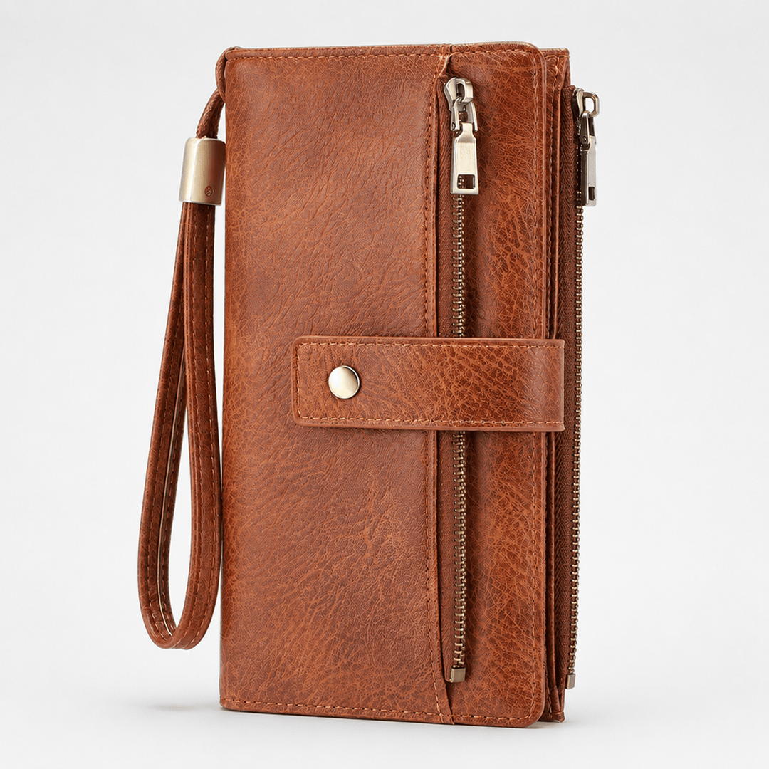 Tessara™ – Vintage RFID Trifold Wallet