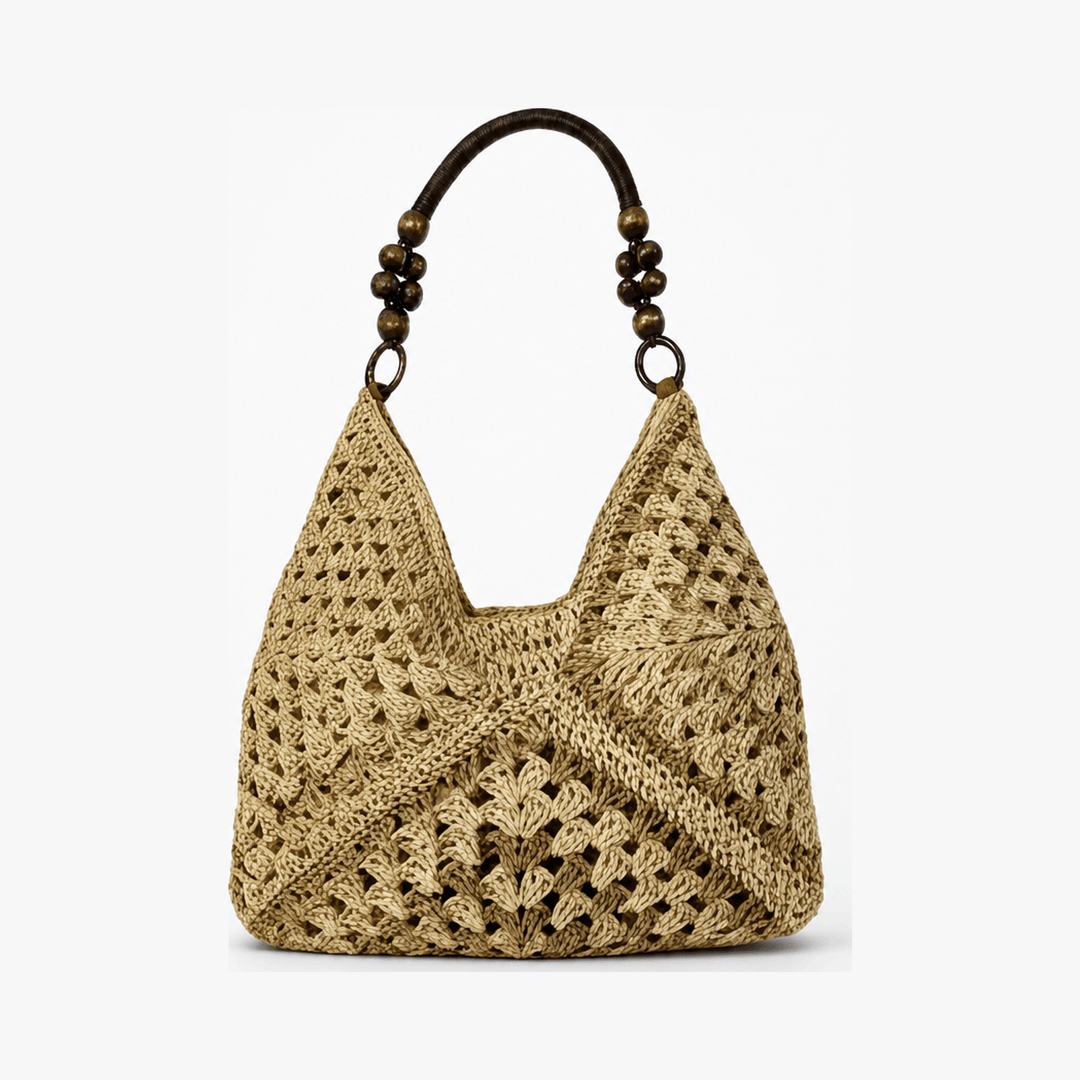 Solèra™ – Crochet Summer Tote with Hidden Lining