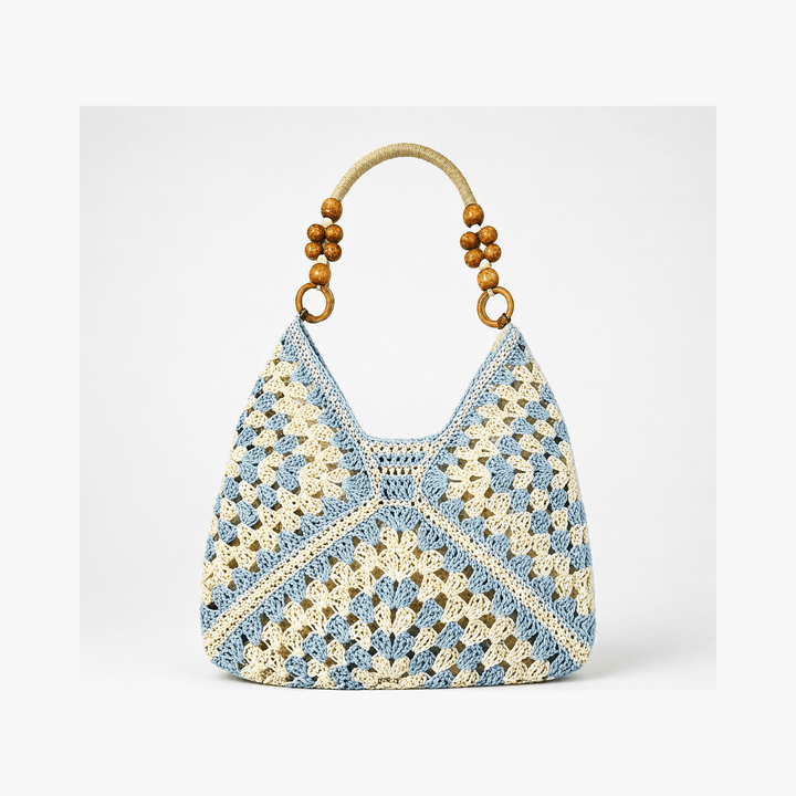 Solèra™ – Crochet Summer Tote with Hidden Lining