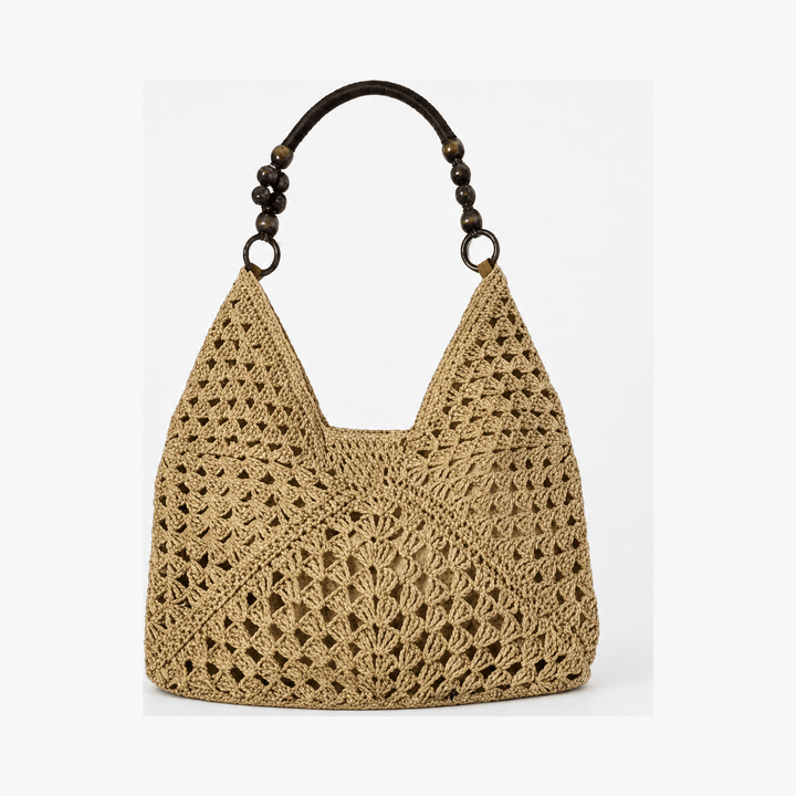 Solèra™ – Crochet Summer Tote with Hidden Lining