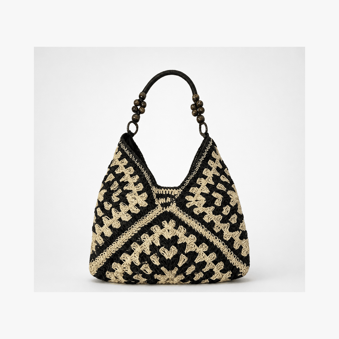 Solèra™ – Crochet Summer Tote with Hidden Lining