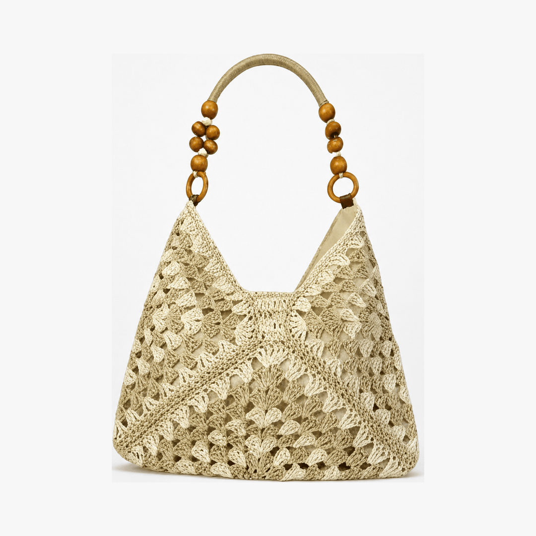 Solèra™ – Crochet Summer Tote with Hidden Lining