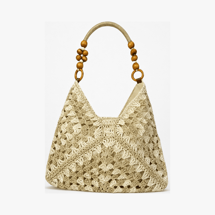 Solèra™ – Crochet Summer Tote with Hidden Lining