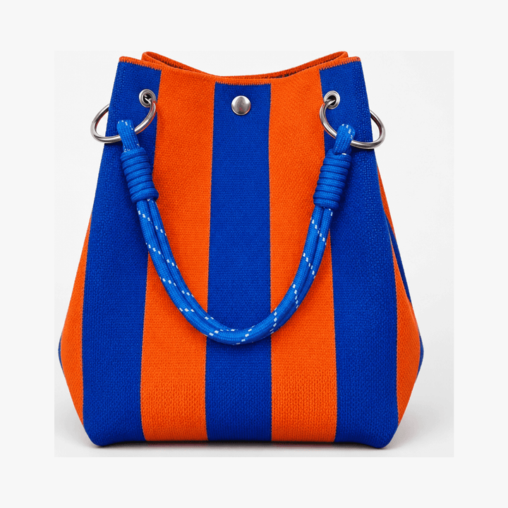Sundara™ – Striped Knit Bucket Bag for Everyday Style