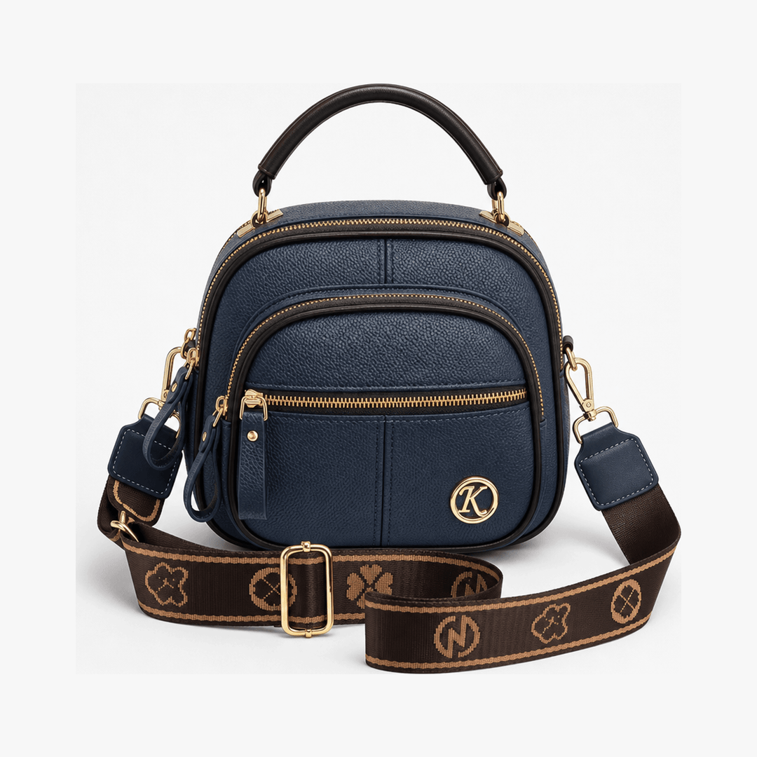 Velora™ – Multi-Compartment Crossbody Bag