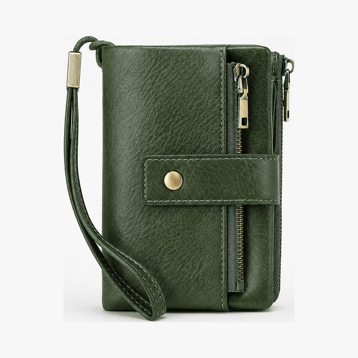 Veluna™ Long Wallet with Phone Pocket and Wrist Strap