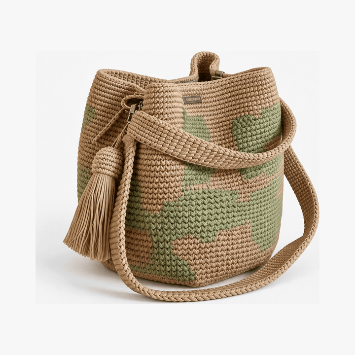 Bloomara™ – Handmade Crochet Flower Tote Bag