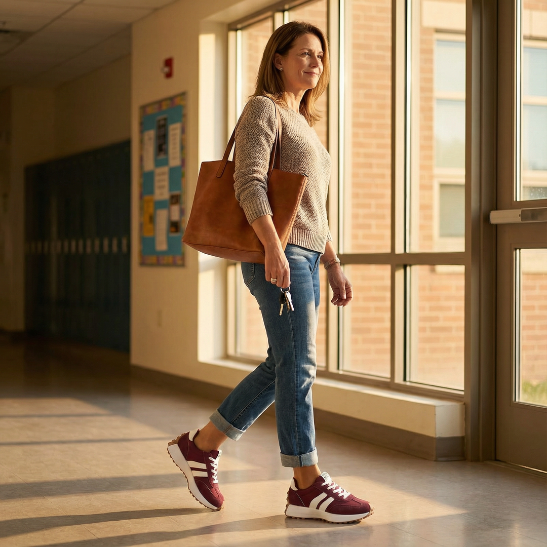 Velora™ Retro Suede Sneakers for All Day Comfort