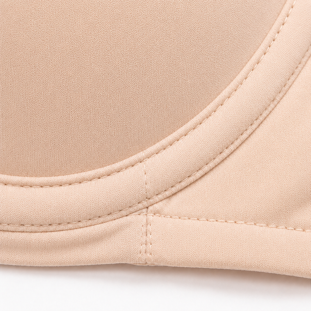 Florelle™ – Seamless Balconette Bra for Wide-Neck Tops