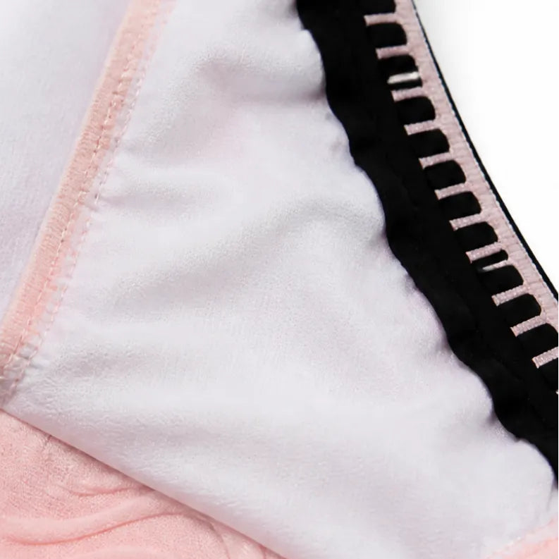Solara – Wave-Textured High-Waisted Bikini Set with Contrast Trim