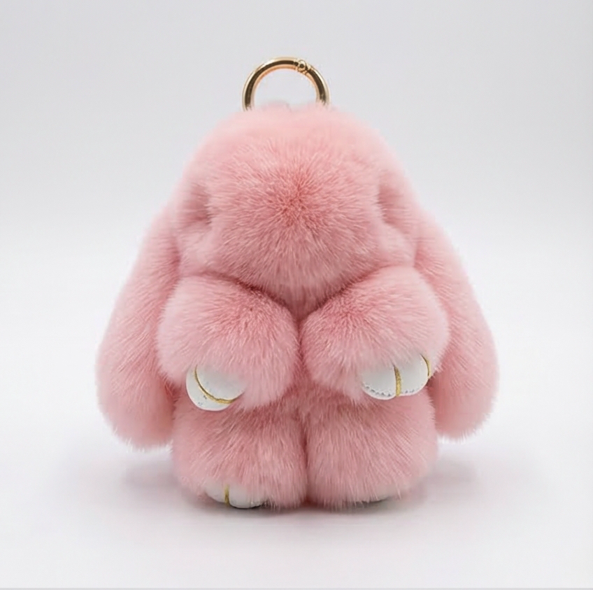Luluri™ – Fluffy Bunny Bag Charm