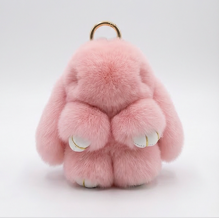 Luluri™ – Fluffy Bunny Bag Charm