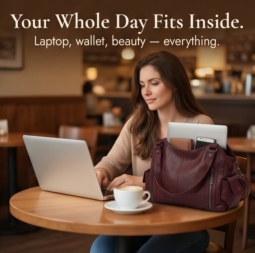 Launa™ – Soft Hobo Shoulder Bag