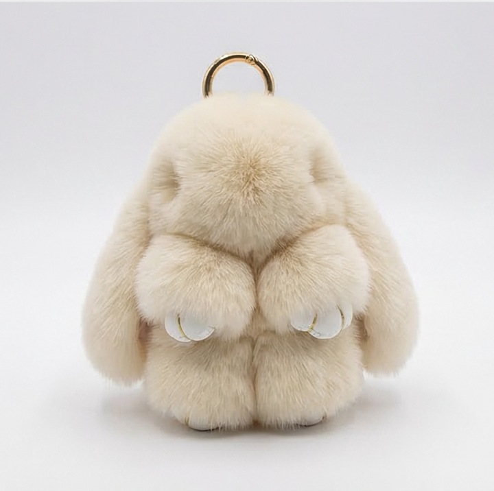 Luluri™ – Fluffy Bunny Bag Charm