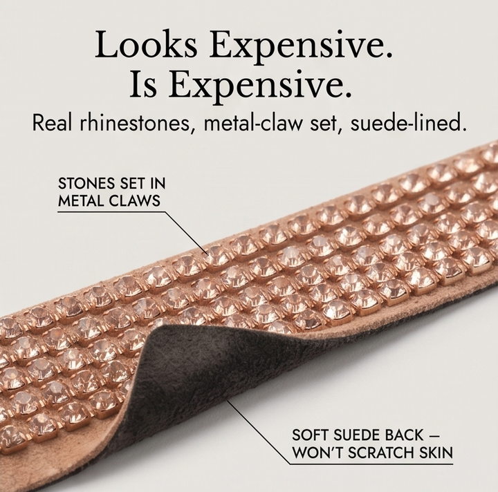 Strella™ – Instant Glam Rhinestone Heel Straps