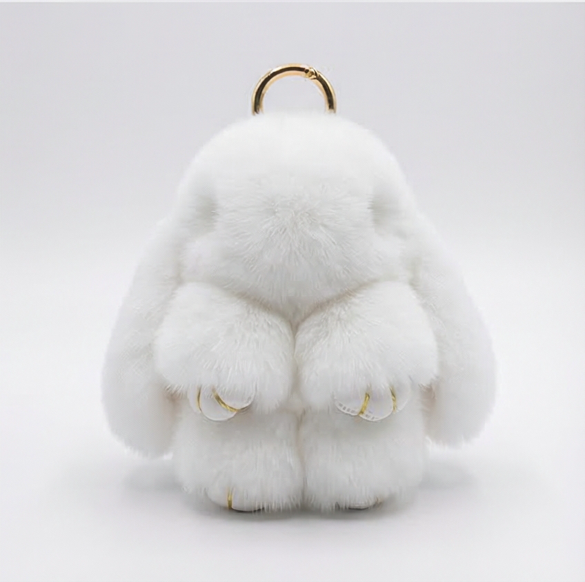 Luluri™ – Fluffy Bunny Bag Charm