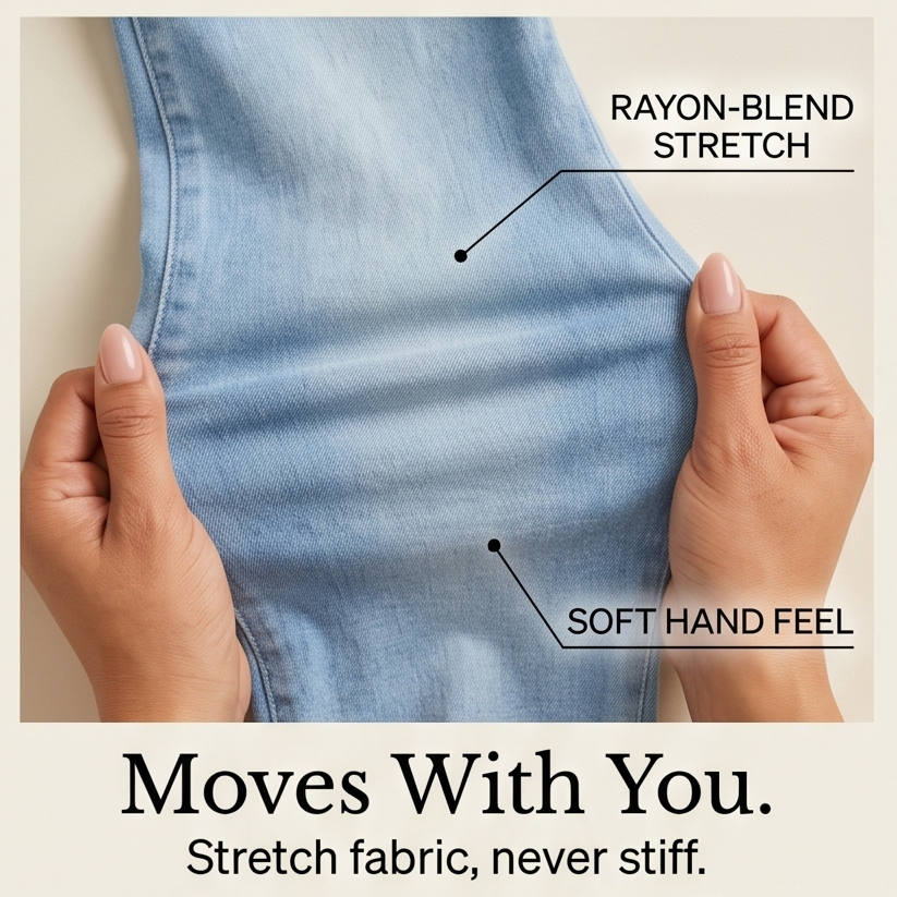 Velora™ — Slimming High-Waist Capri Jeans