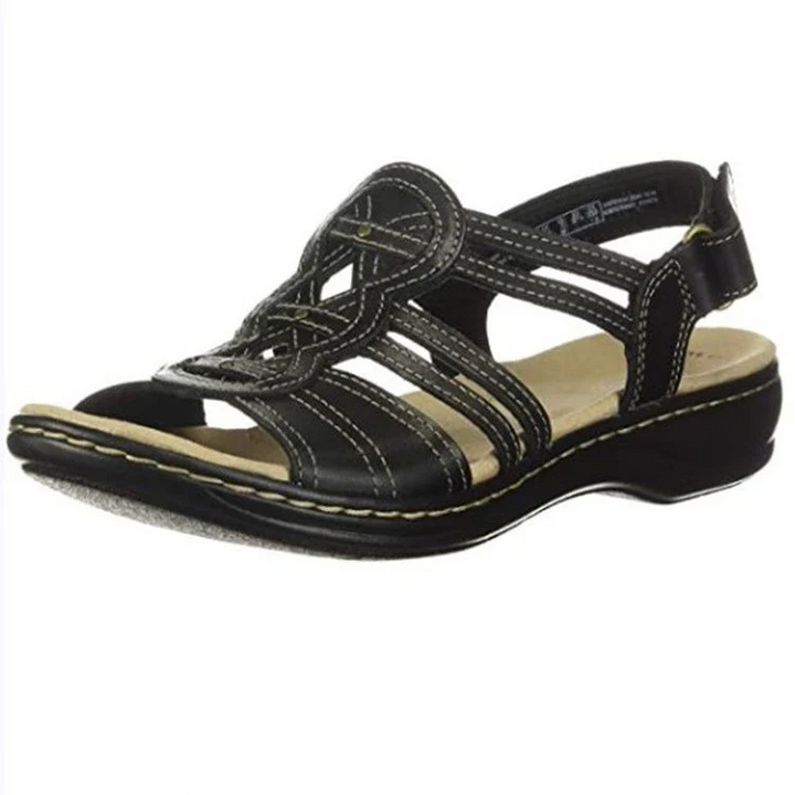 Solvana™ – Woven Leather Arch Support Sandals