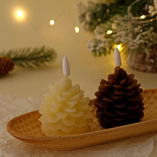 Lunacone™ – Flameless Pinecone Candle Light (1+1 Free)