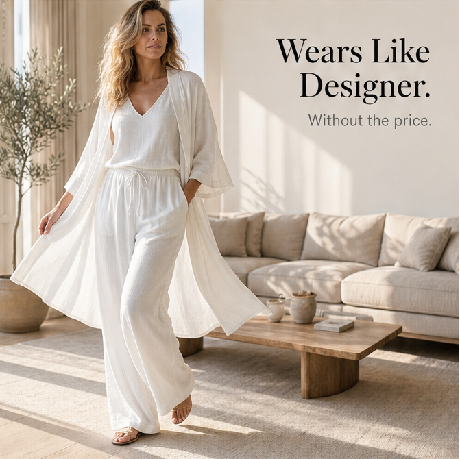 Eloria™ - Elegant 3-Piece Loungewear Set for Effortless Style