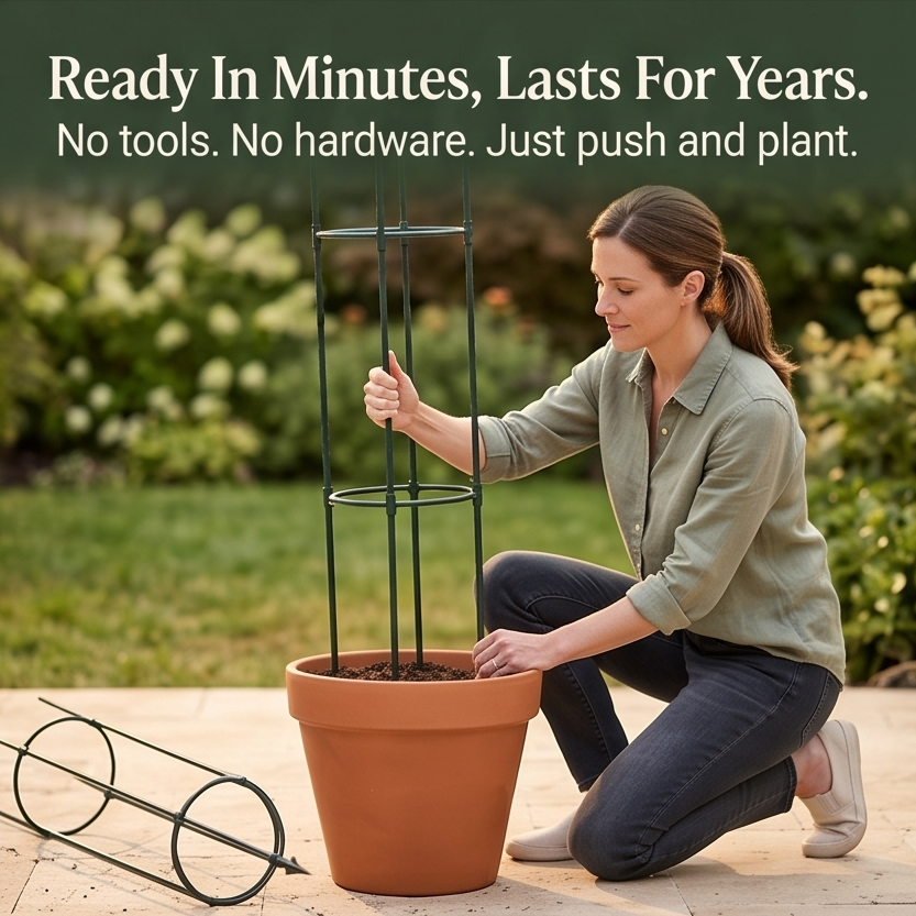 Floretta™ - Garden Obelisk Trellis for Climbing Plants