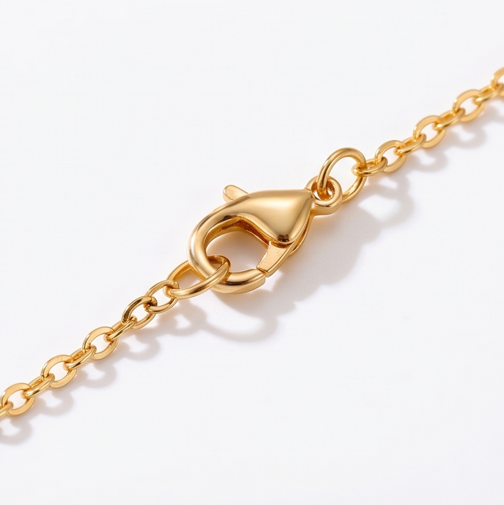 Florevia™ – Velvet Rose Pendant Necklace