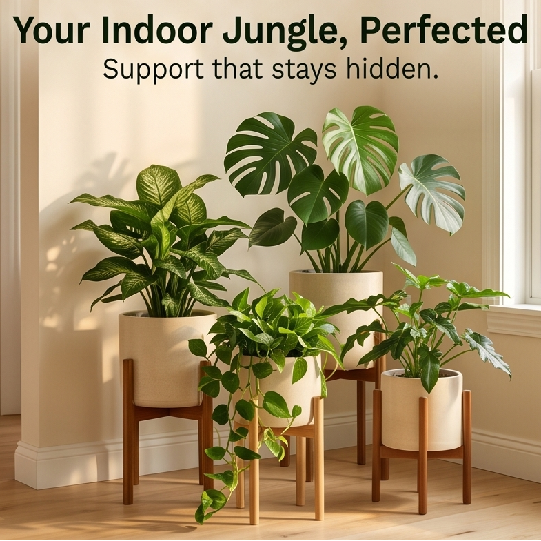 Growvia™ – Stackable Twig Shaped Plant Support Stakes