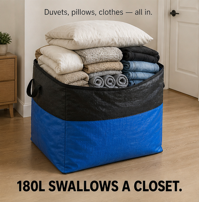 Haulora™ – Collapsible Storage Bag for Moving