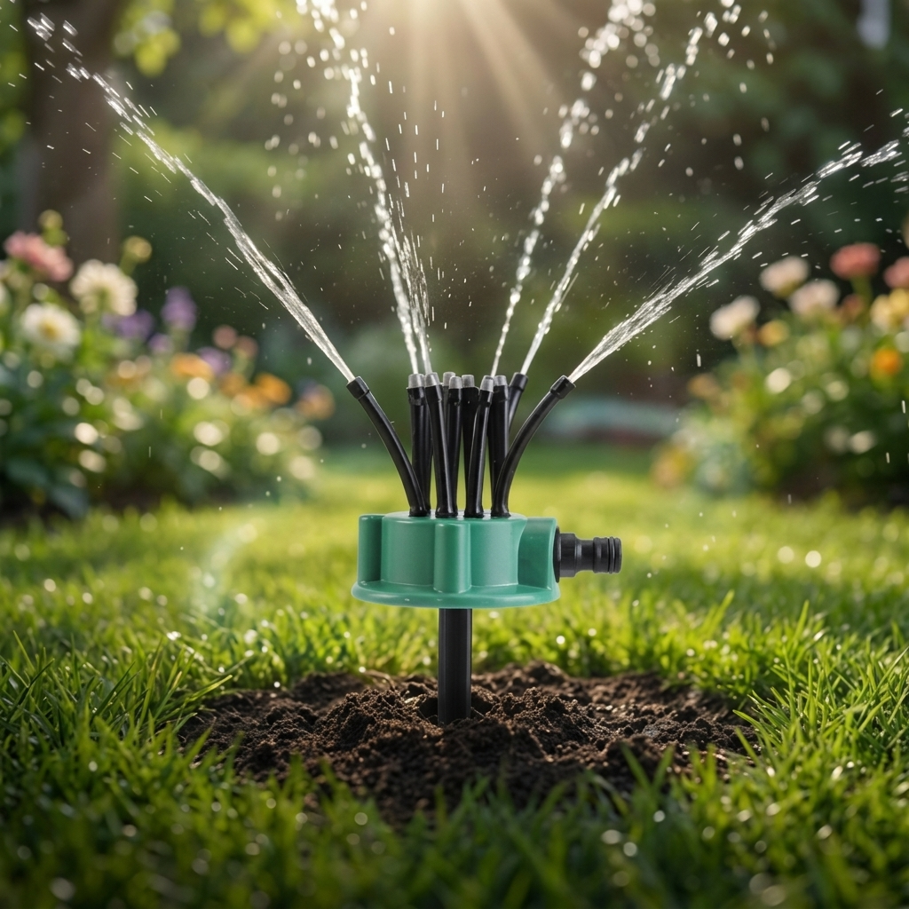 Aquava™ – 360° Multi Arm Garden Sprinkler