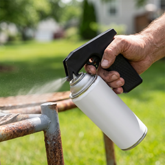 Gripfire™ – Snap-On Spray Gun Handle for Any Can