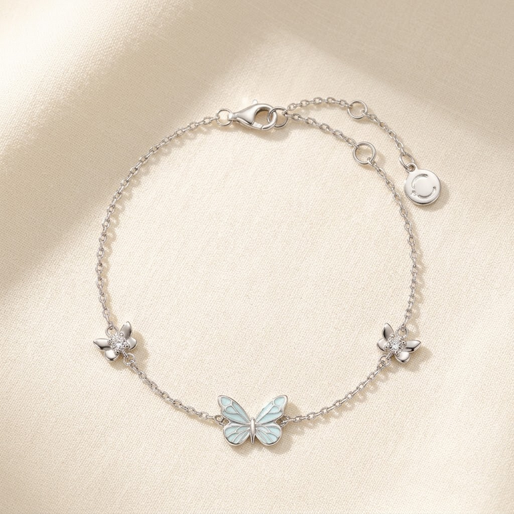 Luminova™ – Glow in the Dark Butterfly Bracelet