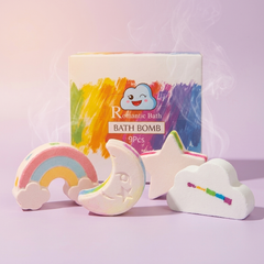 Bathfizz™ – Rainbow Bath Bombs in Fun Shapes
