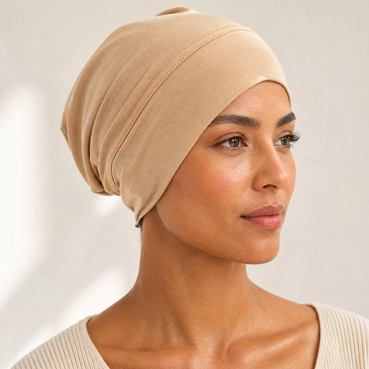 Solenna™ – Soft Stretch Turban Cap
