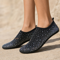 Sparkella™ – Rhinestone Slip-On Water Shoes