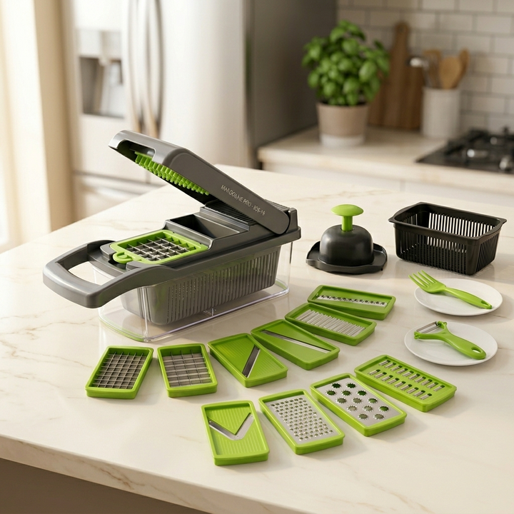 Slicera™ – All in One Veggie Prep Station