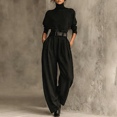 Vesaire™ – Belted Two Piece Matching Set