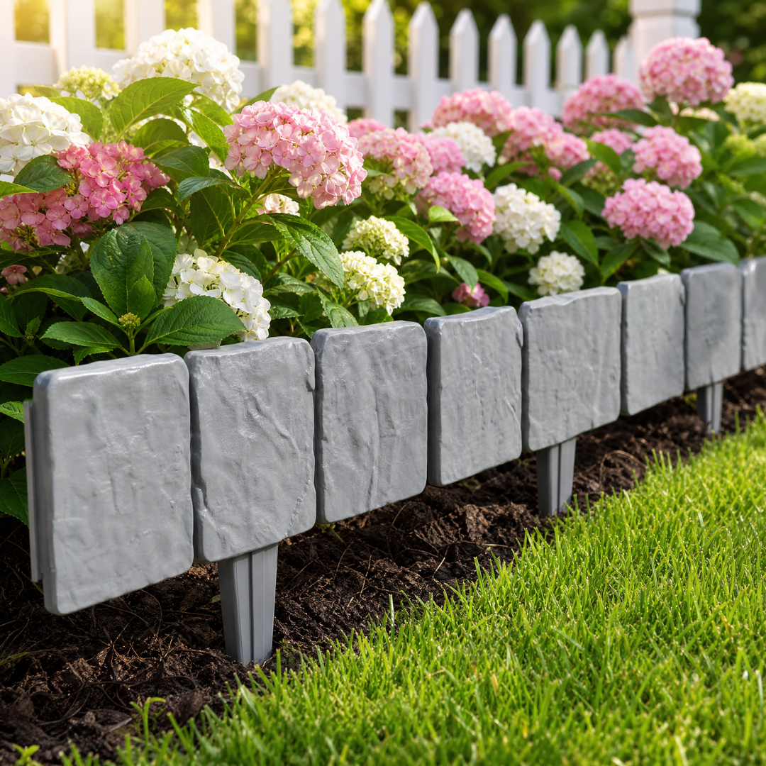 Lawnframe™ – Hammer-In Stone Garden Edging