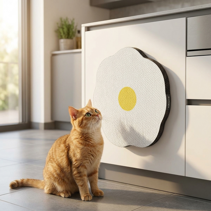 Pawbloom™ – Flower Shaped Wall Mounted Cat Scratcher