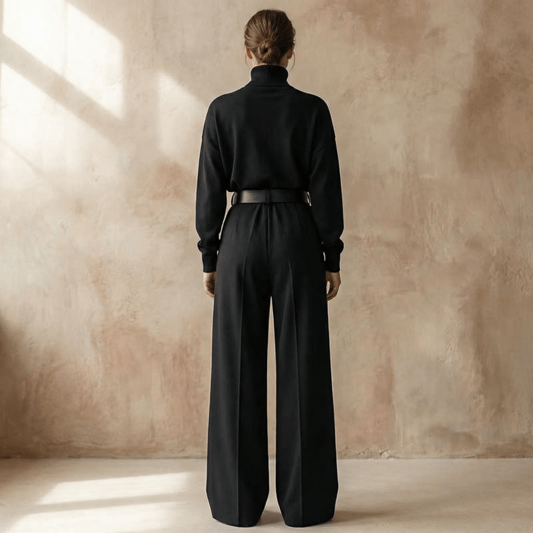 Vesaire™ – Belted Two Piece Matching Set