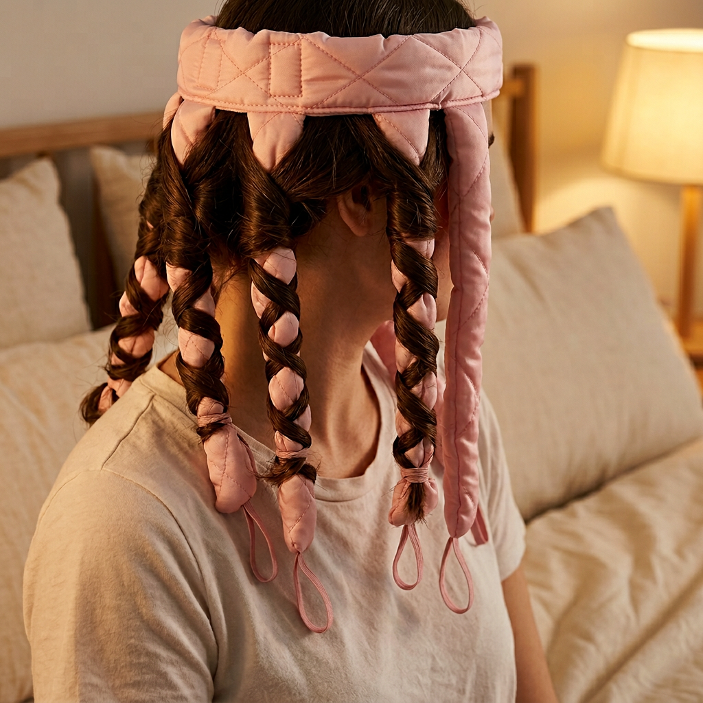 Lunova™ – Heatless Satin Curling Headband