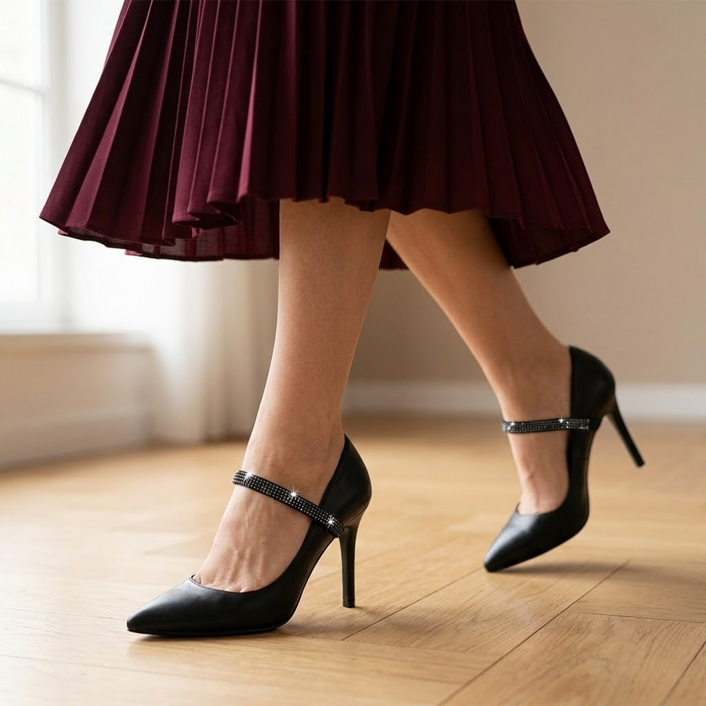Strella™ – Instant Glam Rhinestone Heel Straps