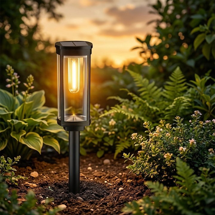 Lumiara™ – Vintage Glow Solar Walkway Light