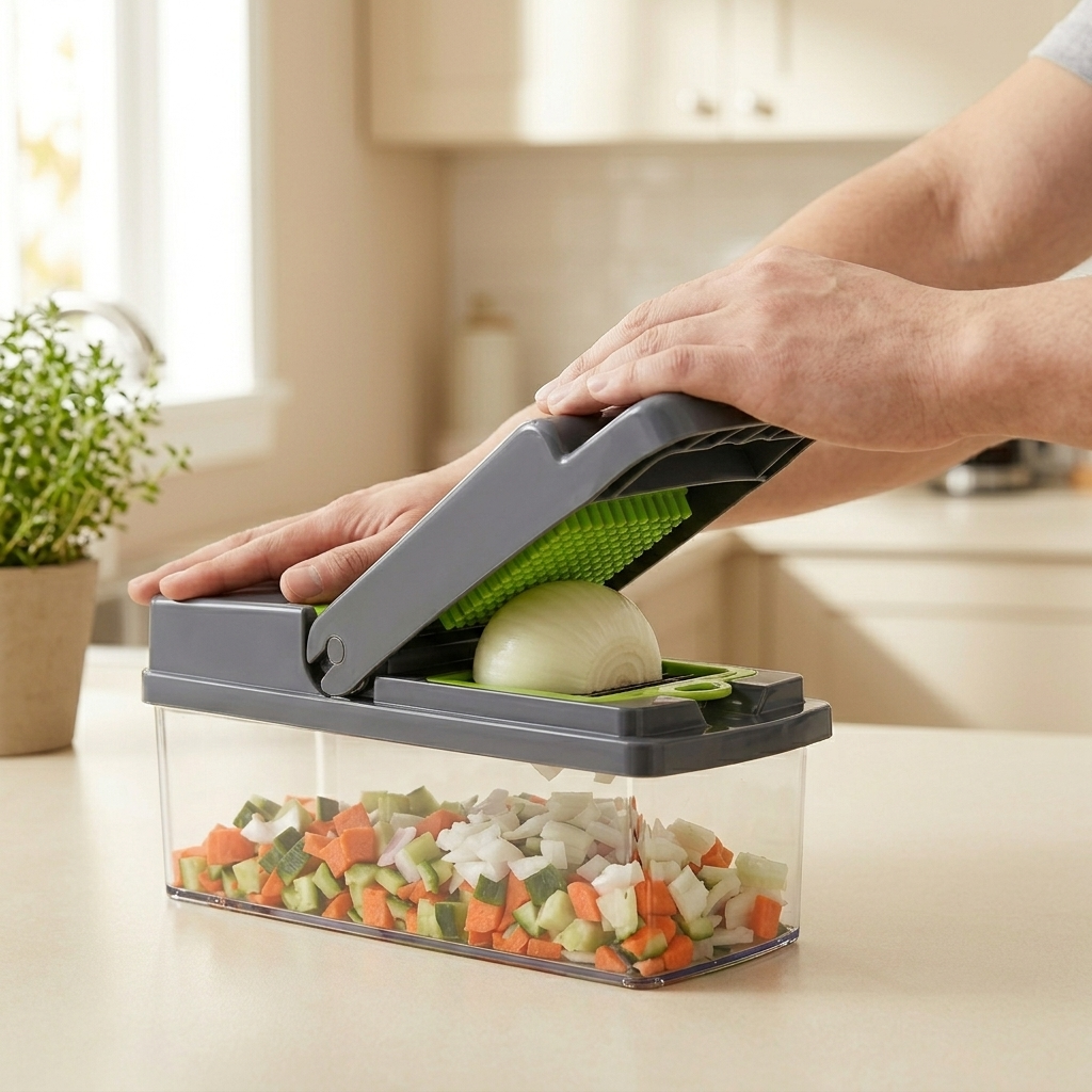 Slicera™ – All in One Veggie Prep Station