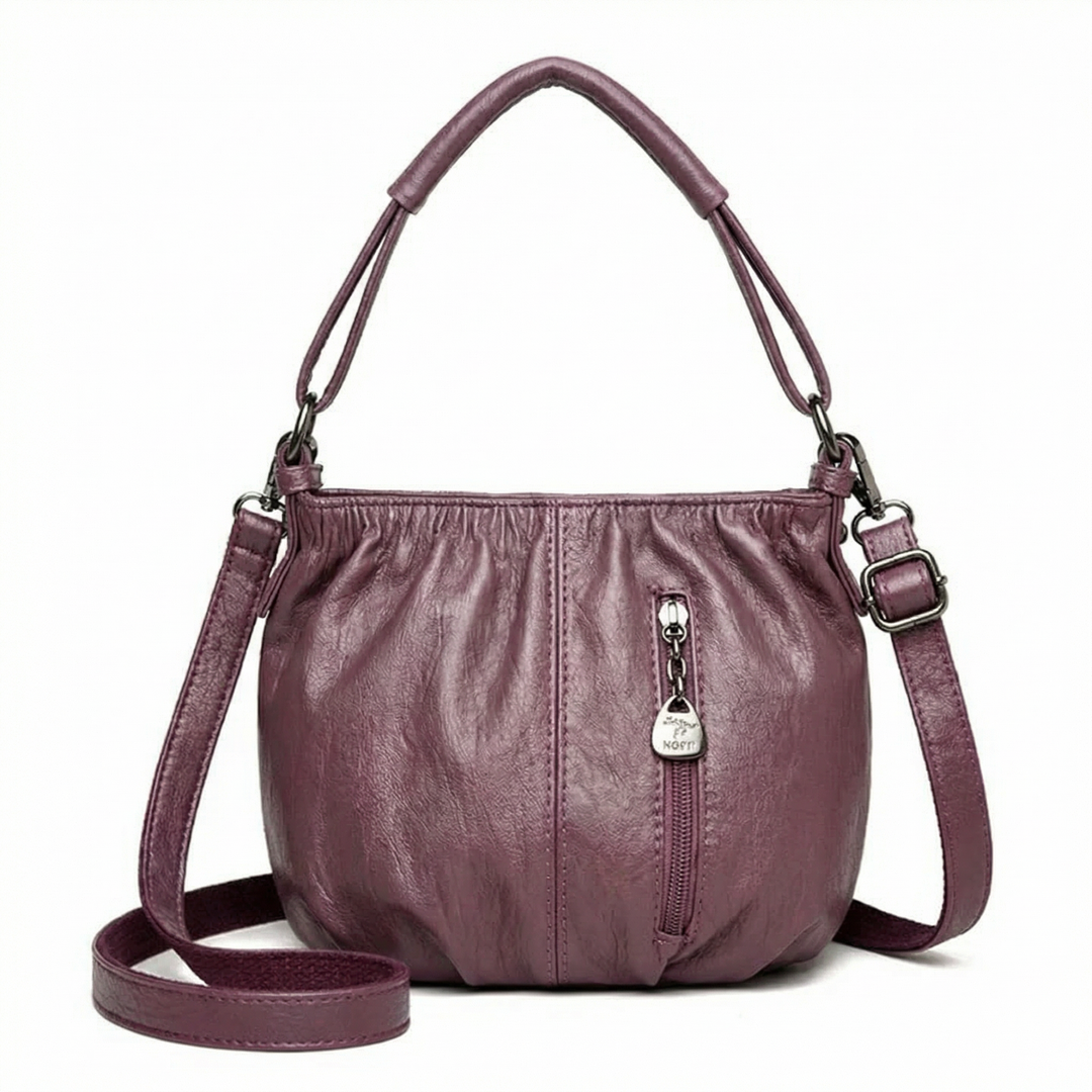 Velina™ Soft Pleated Crossbody Bag